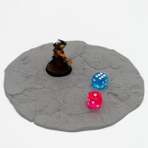 Base Objectif Ruines Antiques 03 | Marqueur WTC | Décor Stratégique 28-32mm - terrain Warhammer 40K 28mm imprimé 3D