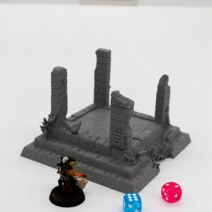 Lost City Sacred Fountain | Wargame Terrain 28-32mm