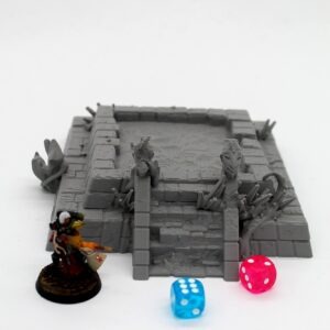 Lost City Fountain 02 | Wargame Terrain 28-32mm