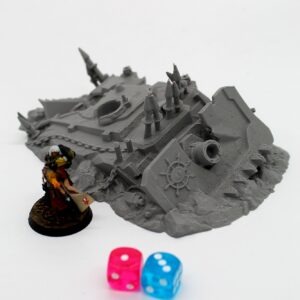 Infernal Tank Wine 01 | Wargame Terrain 28-32mm