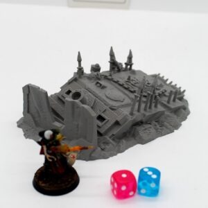 Infernal Tank Wine 02 | Wargame Terrain 28-32mm