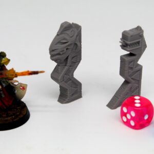 Jungle Totems Set | Wargame Terrain 28-32mm