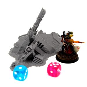 Rhino Destroyed 03 | Wargame Terrain 28-32mm