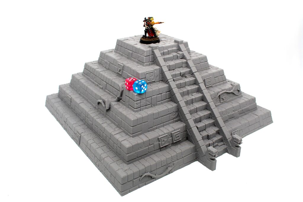 Jungle Pyramid | Wargame Terrain 28-32mm