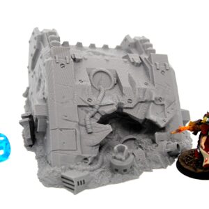 Rhino Destroyed 02 | Wargame Terrain 28-32mm