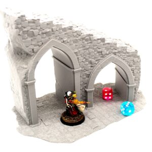 Majestic Bridge with Floor | Wargame Terrain 28-32mm