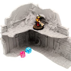 Infected Big Ruin 03 | Wargame Terrain 28-32mm