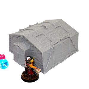 Military Barracks 06 | Wargame Terrain 28-32mm