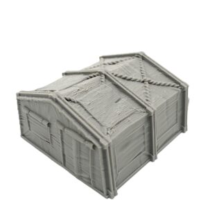 Military Barracks 07 | Wargame Terrain 28-32mm