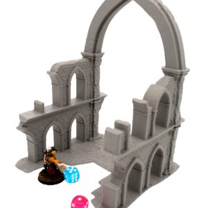 Majestic Ruin 04 with Sol | Wargame Terrain 28-32mm