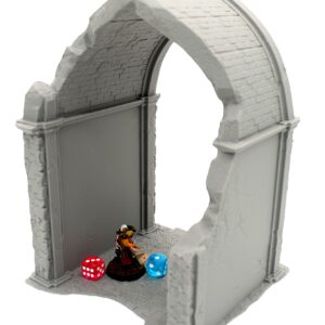 Majestic Ruin 02 with Sol | Wargame Terrain 28-32mm