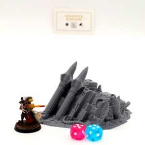 Mantic Tank Destroyed | Wargame Terrain 28-32mm