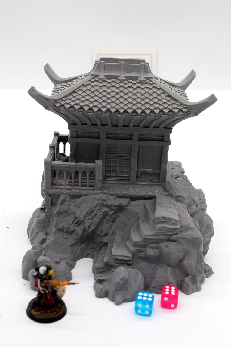 Bâtiment Oriental 02 | Pagode Grande | Terrain Asiatique 28-32mm