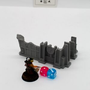 Industrial Ruin 5x3 V2 | Wargame Terrain 28-32mm