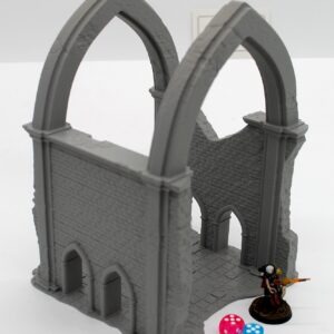 Majestic Ruin 01 with Sol | Wargame Terrain 28-32mm