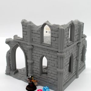 Temple Ruin 05 | Wargame Terrain 28-32mm