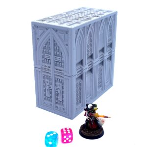 WTC Cathedral Container Double | Wargame Terrain 28-32mm