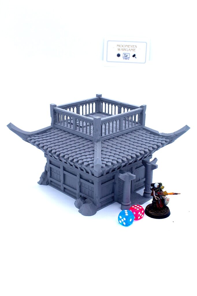 Oriental Building 01 | Wargame Terrain 28-32mm