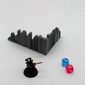 Classic Ruine L 5x3 V2 | Wargame Terrain 28-32mm
