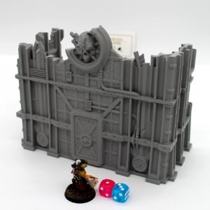 Industrial Ruin 8x4 | Wargame Terrain 28-32mm