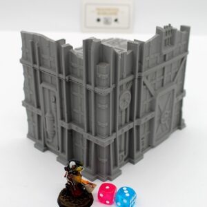 Industrial Ruin 6x5 V1 | Wargame Terrain 28-32mm