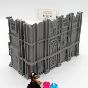Industrial Ruin 8x4 V1 | Wargame Terrain 28-32mm