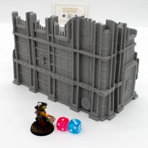 Industrial Ruin 8x4 V2 | Wargame Terrain 28-32mm