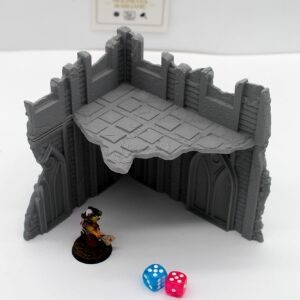 Classic Ruine L 6x5 V2 | Wargame Terrain 28-32mm
