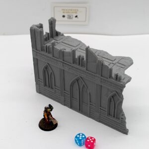 Classic Ruine L 8x4 V1 | Wargame Terrain 28-32mm
