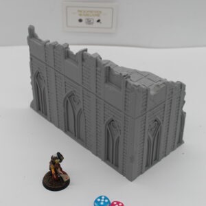 Classic Ruine L 8x4 V2 | Wargame Terrain 28-32mm