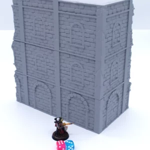 Ancient Ruin Long 01 | Wargame Terrain 28-32mm