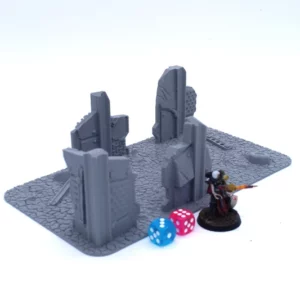 Post-Apo Ruin 01 | Wargame Terrain 28-32mm