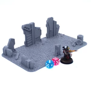 Post-Apo Ruin 04 | Wargame Terrain 28-32mm