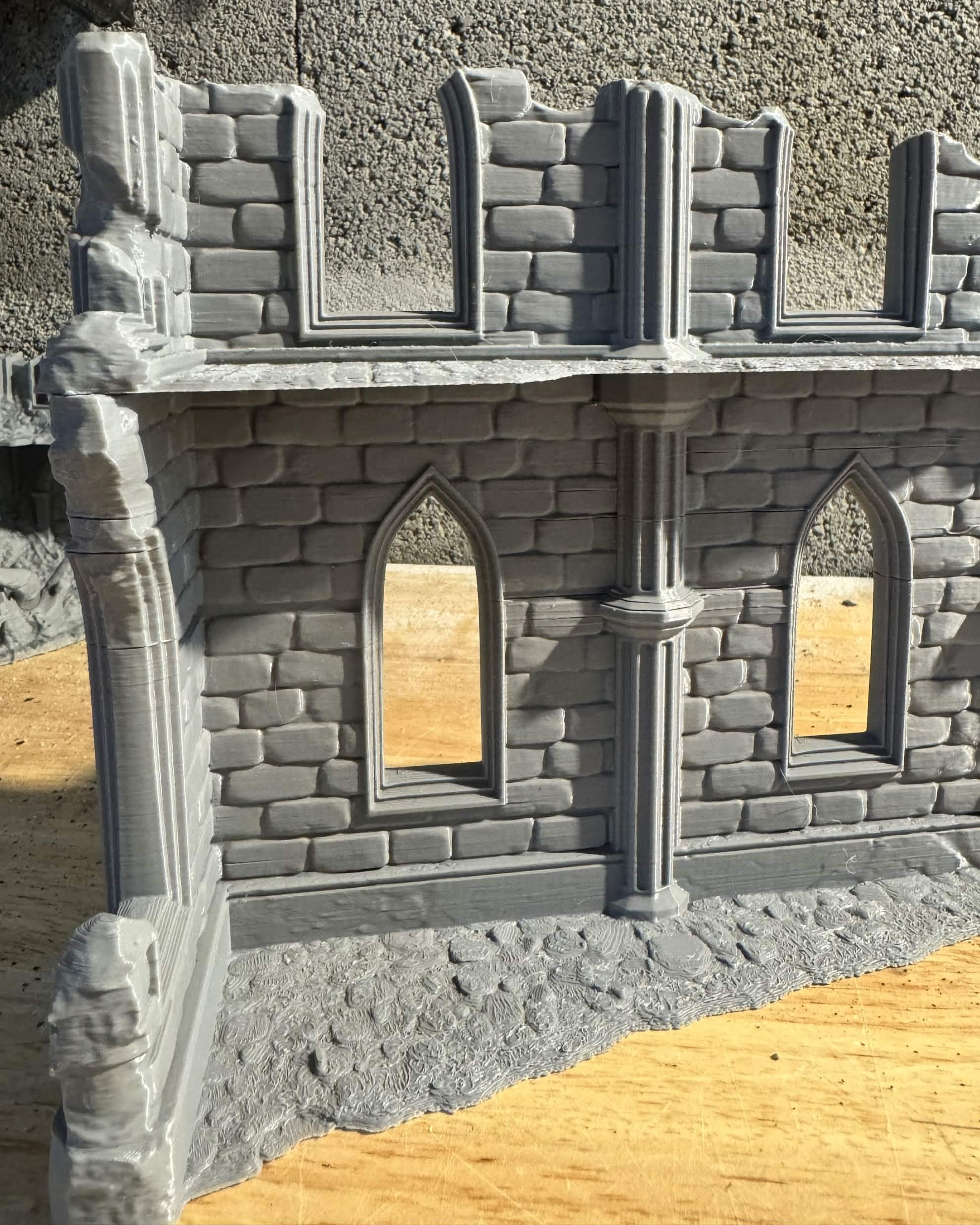 Exemple de décors en impression 3D