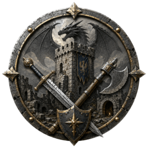 Blason Wargame Mooneyes Univers Fantasy / Heroic-Fantasy