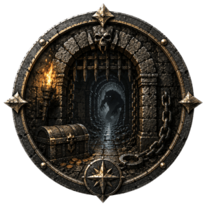 Blason Wargame Mooneyes Univers JDR Plateau / Dungeon Crawler