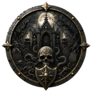 Blason Wargame Mooneyes Univers Sombre et Horreur