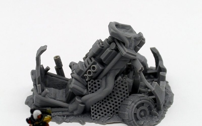 Buggy Ork scatter terrain table de jeu 28mm