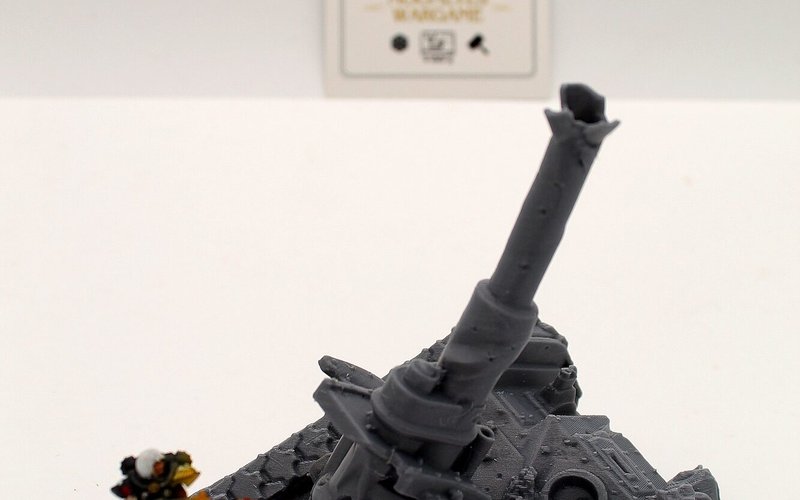 Carcasse de Basilisk imprimée en PLA Premium avant peinture 28mm