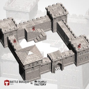 Forteresse Classique | Château Médiéval | Pièce Maîtresse 28-32mm