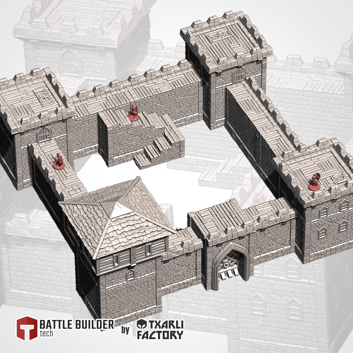 Forteresse Classique | Château Médiéval | Pièce Maîtresse 28-32mm