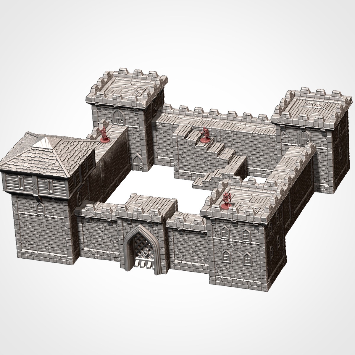 Forteresse Classique | Château Médiéval | Pièce Maîtresse 28-32mm – Image 6
