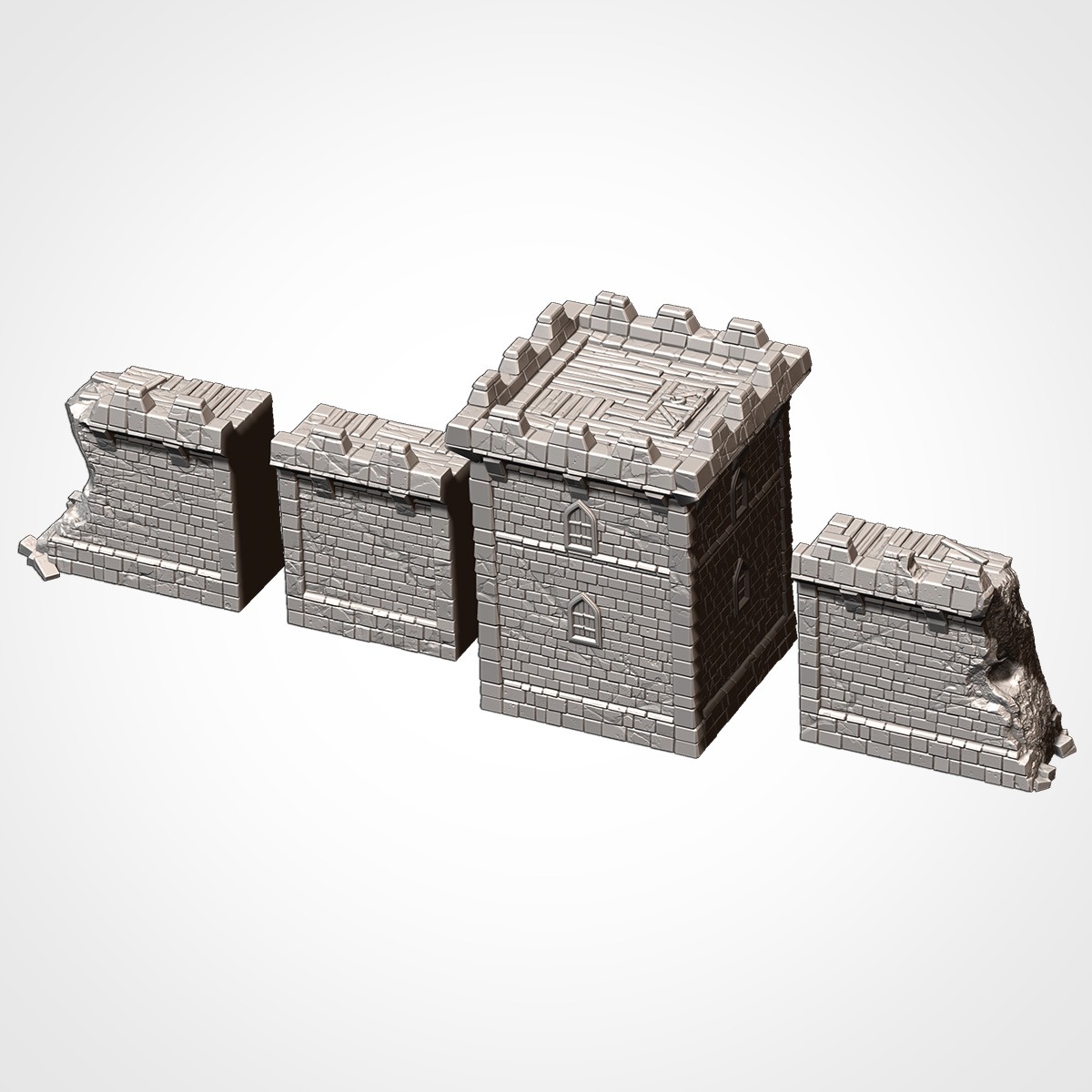 Forteresse Classique | Château Médiéval | Pièce Maîtresse 28-32mm – Image 3